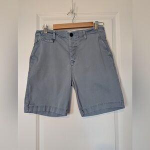 Cuisse De Grenouille Paris Men’s Chino Shorts Blue Size 32